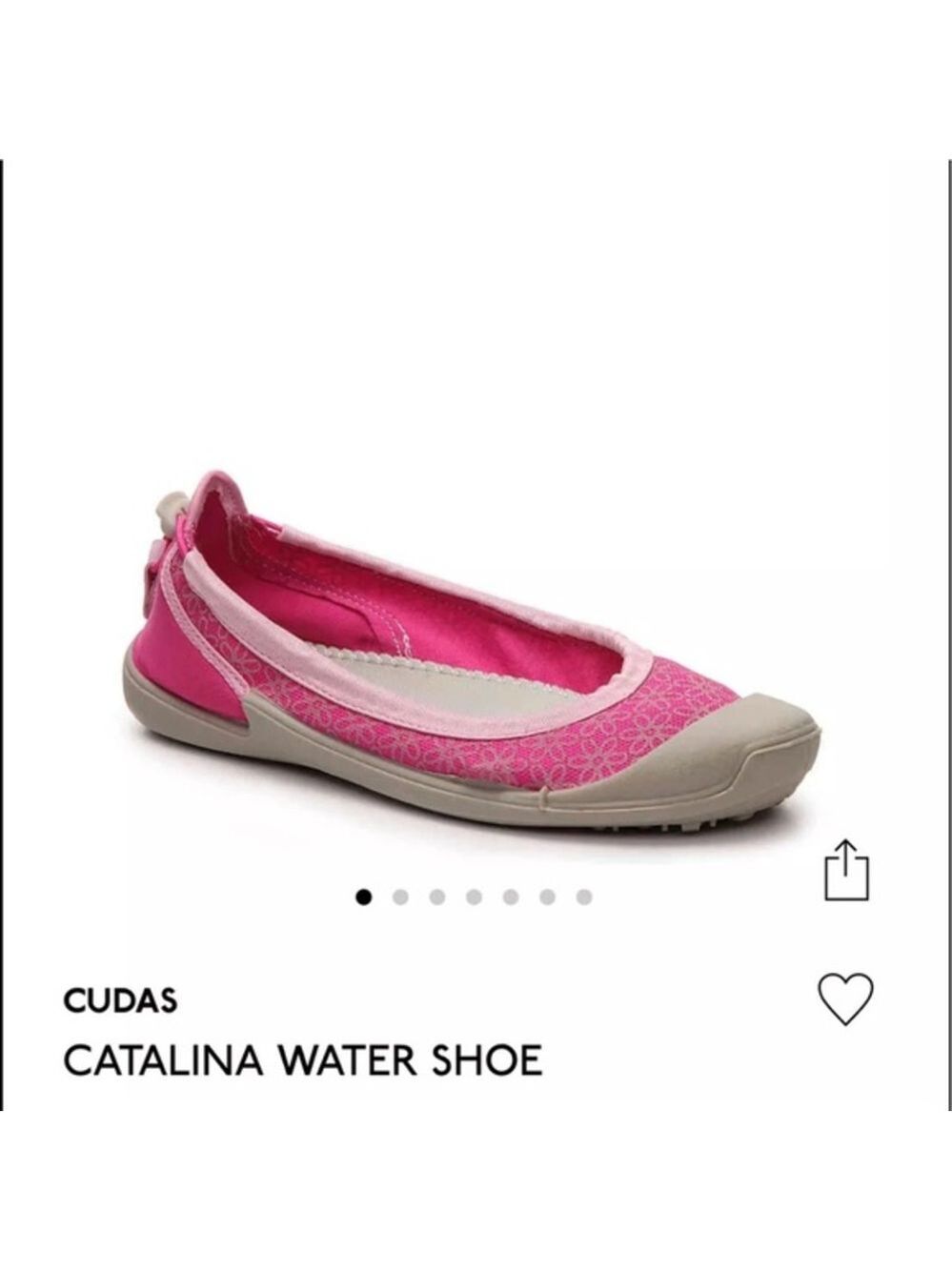 Cudas Pink Water 💦‎ Shoe Beach 🏖 Size 8M Women's Fashion